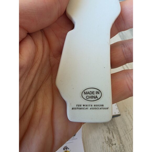 White House Old guard drums porcelain ornament RARE drummer Xmas tree unique Ame - Picture 6 of 7